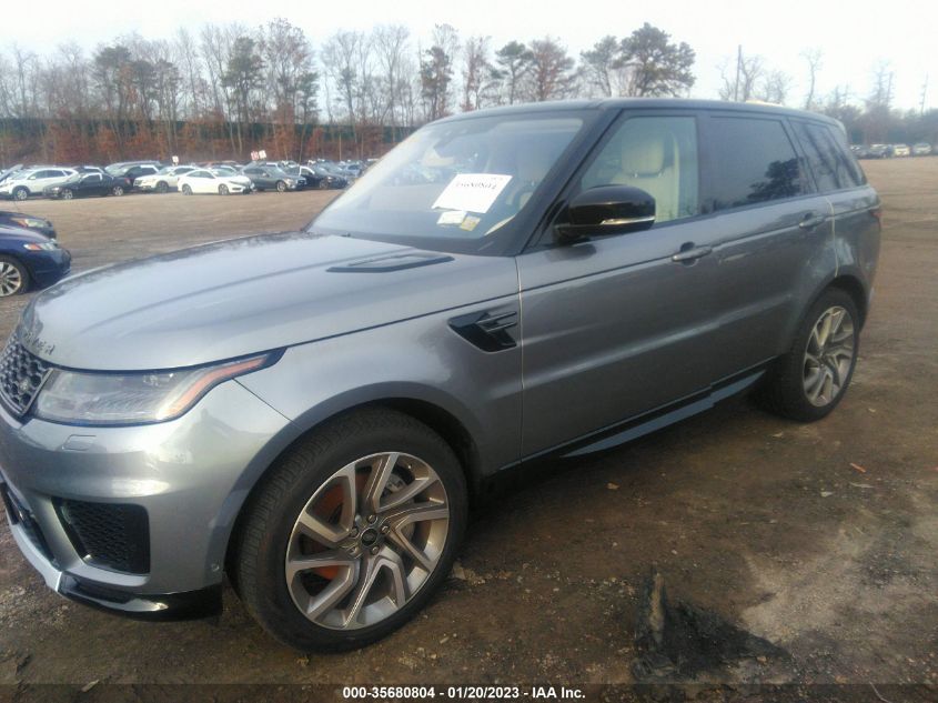 2021 LAND ROVER RANGE ROVER SPORT HSE SILVER EDITION VIN: SALWR2SU8MA785033