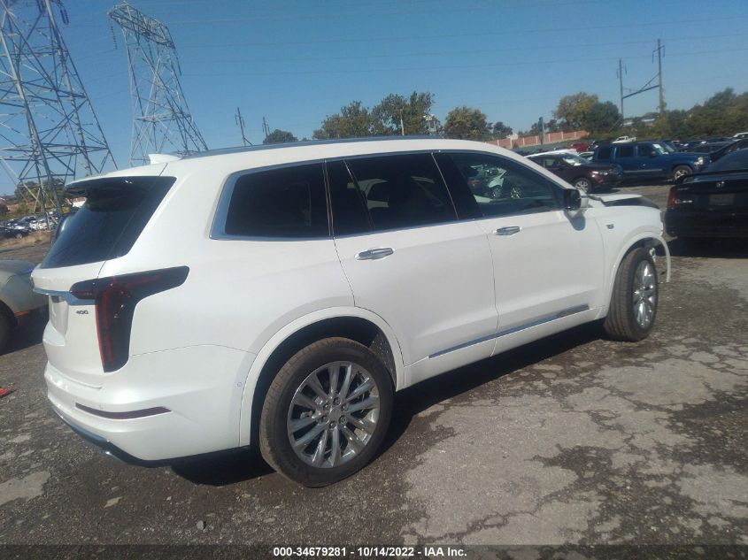 2021 CADILLAC XT6 PREMIUM LUXURY VIN: 1GYKPDRS2MZ230103