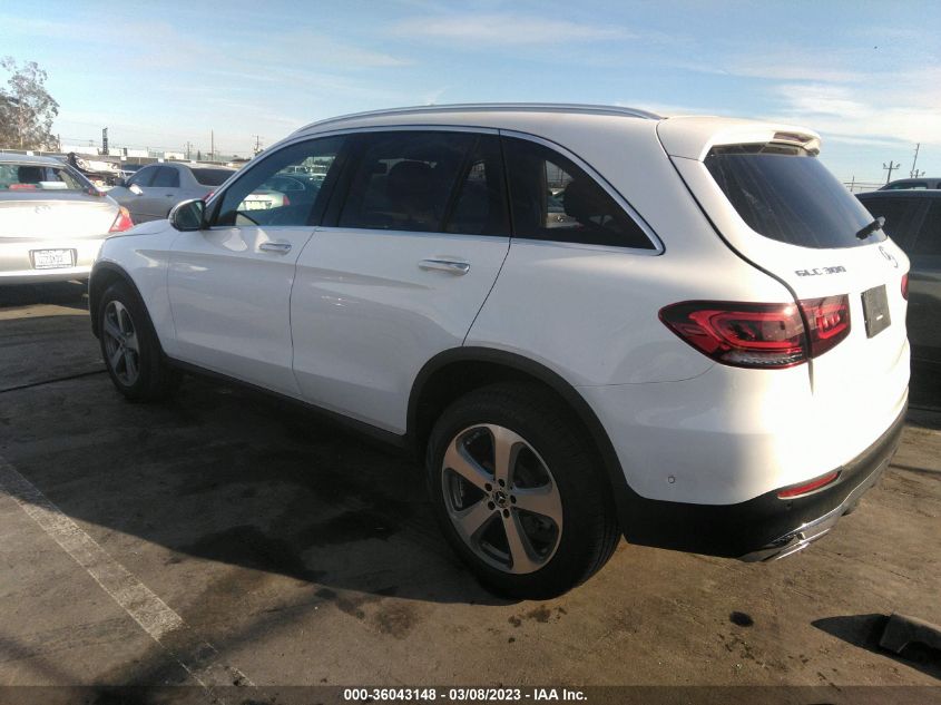 2022 MERCEDES-BENZ GLC GLC 300 VIN: W1N0G8DBXNV396396