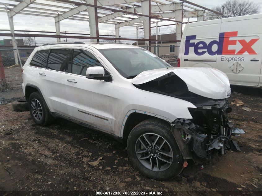2022 JEEP GRAND CHEROKEE WK LIMITED VIN: 1C4RJFBG7NC165051