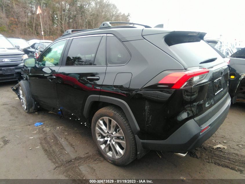 2022 TOYOTA RAV4 XLE PREMIUM VIN: 2T3A1RFV8NC308658