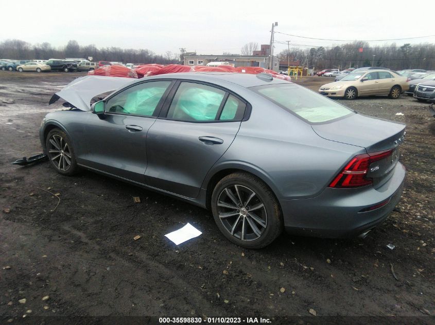 2021 VOLVO S60 MOMENTUM VIN: 7JR102FK1MG094753