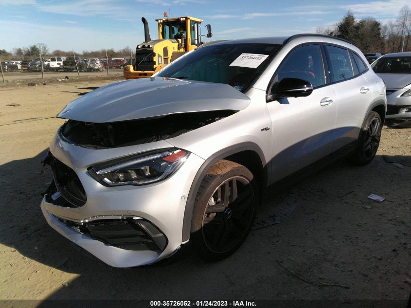 2022 MERCEDES-BENZ GLA AMG GLA 35 VIN: W1N4N5BB7NJ407693