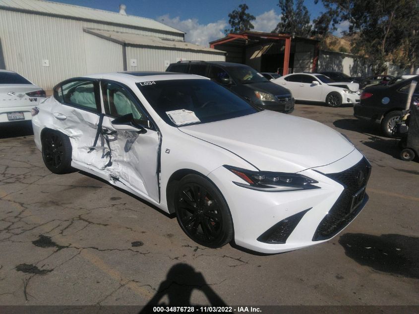 2022 LEXUS ES ES 350 F SPORT VIN: 58AGZ1B12NU131824
