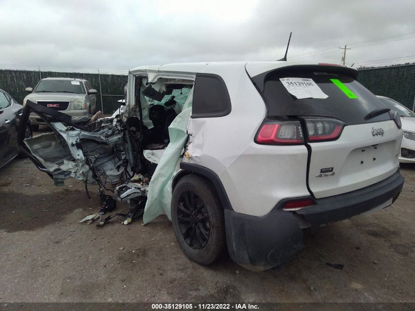 2021 JEEP CHEROKEE SPORT VIN: 1C4PJMAX5MD223132