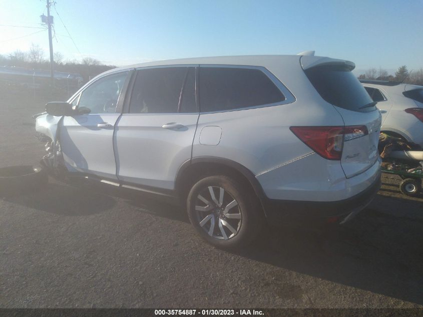 2021 HONDA PILOT EX-L VIN: 5FNYF6H58MB066517