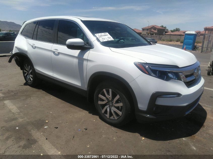 2022 HONDA PILOT EX-L VIN: 5FNYF5H56NB017666