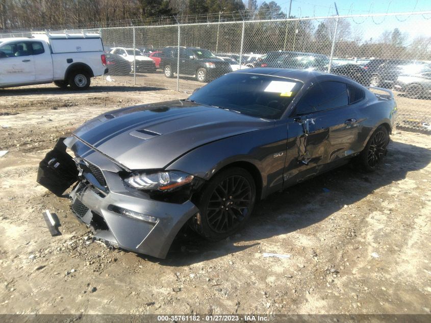 2022 FORD MUSTANG GT VIN: 1FA6P8CF2N5125683
