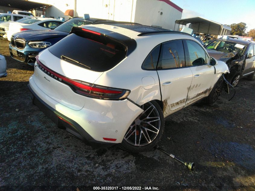 2022 PORSCHE MACAN VIN: WP1AA2A59NLB05941