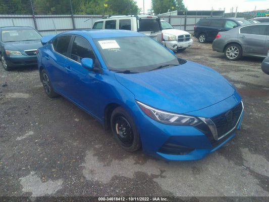 2021 NISSAN SENTRA SV VIN: 3N1AB8CV1MY292731