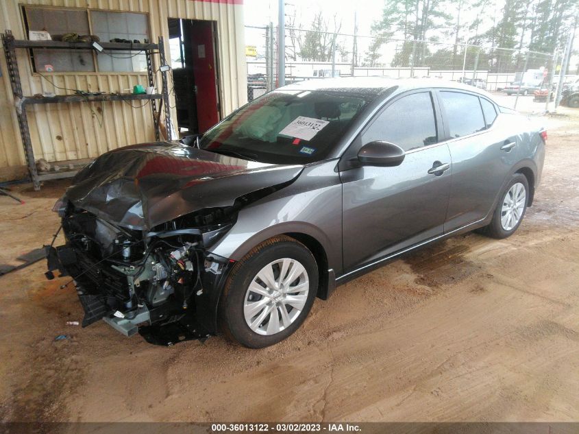 2022 NISSAN SENTRA S VIN: 3N1AB8BV5NY260013