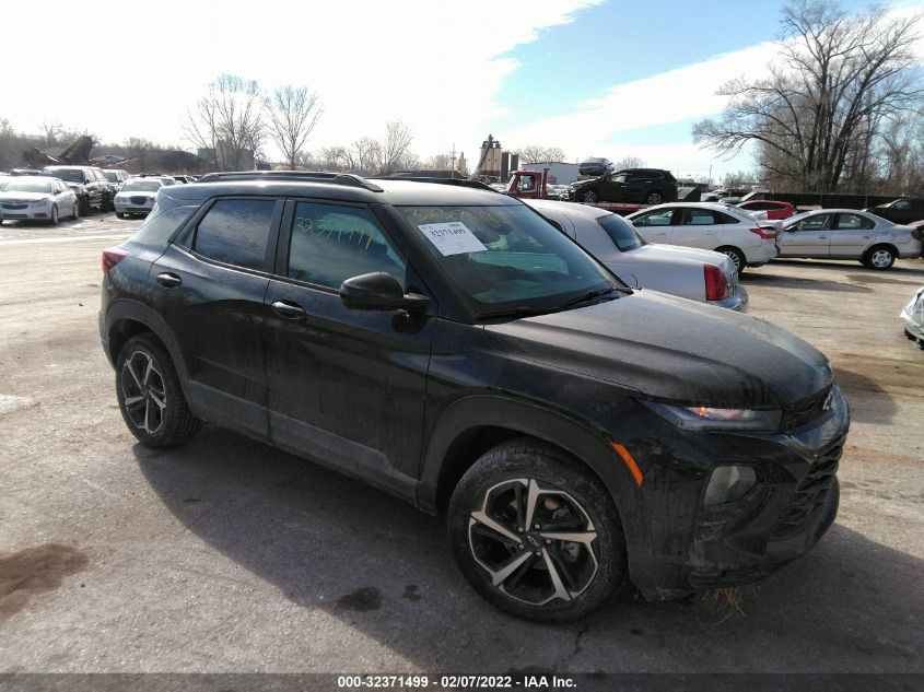 2022 CHEVROLET TRAILBLAZER RS VIN: KL79MTSL4NB064376