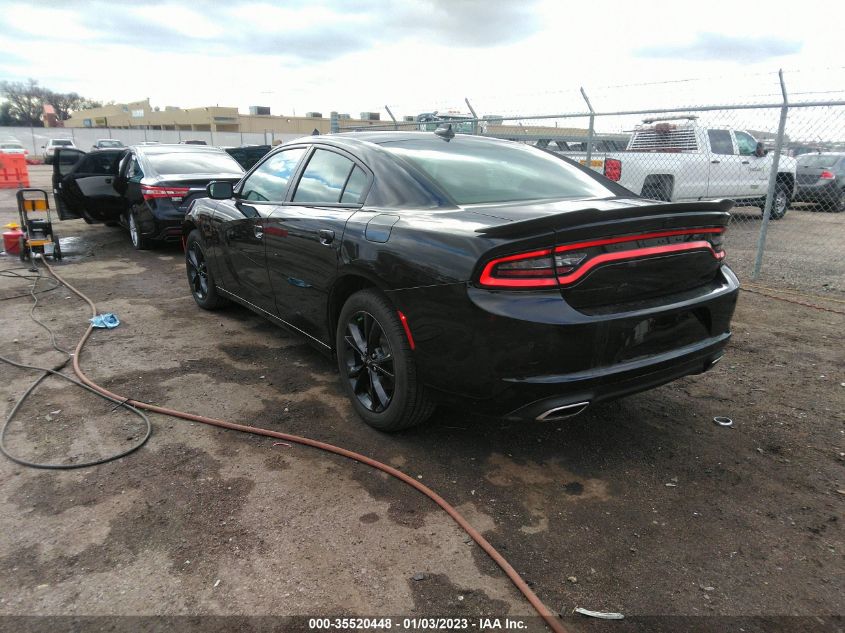 2022 DODGE CHARGER SXT VIN: 2C3CDXJG8NH120724