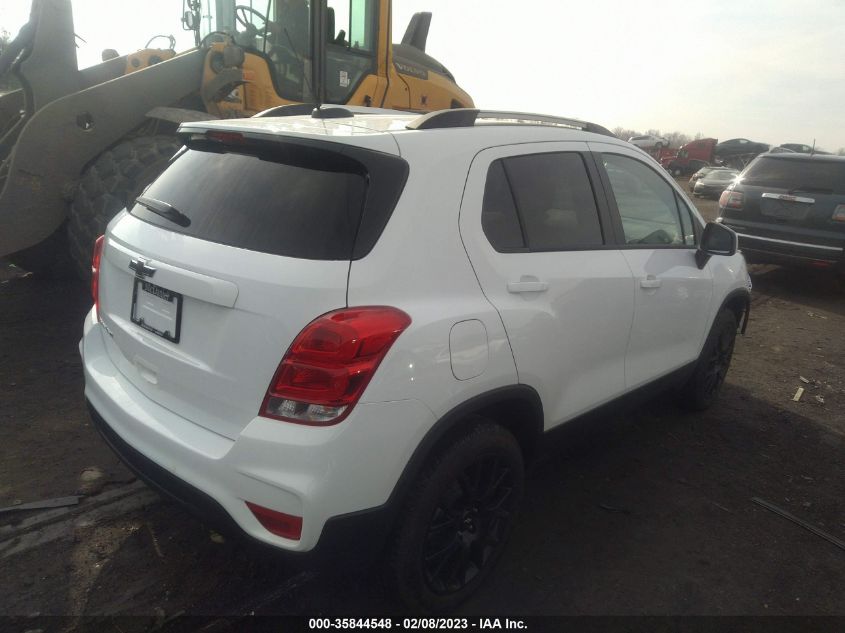 2022 CHEVROLET TRAX LT VIN: KL7CJPSM2NB562154