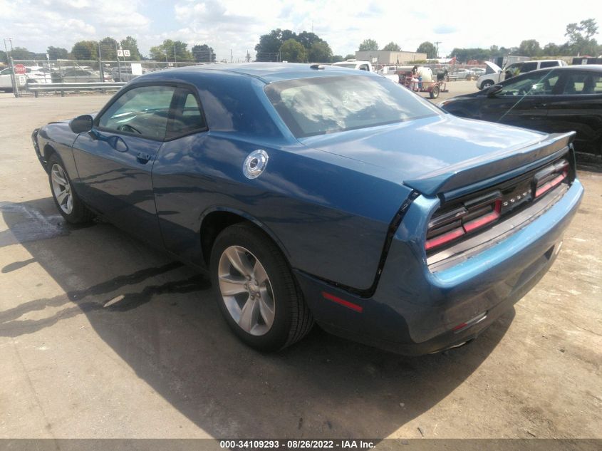 2021 DODGE CHALLENGER SXT VIN: 2C3CDZAG0MH606910