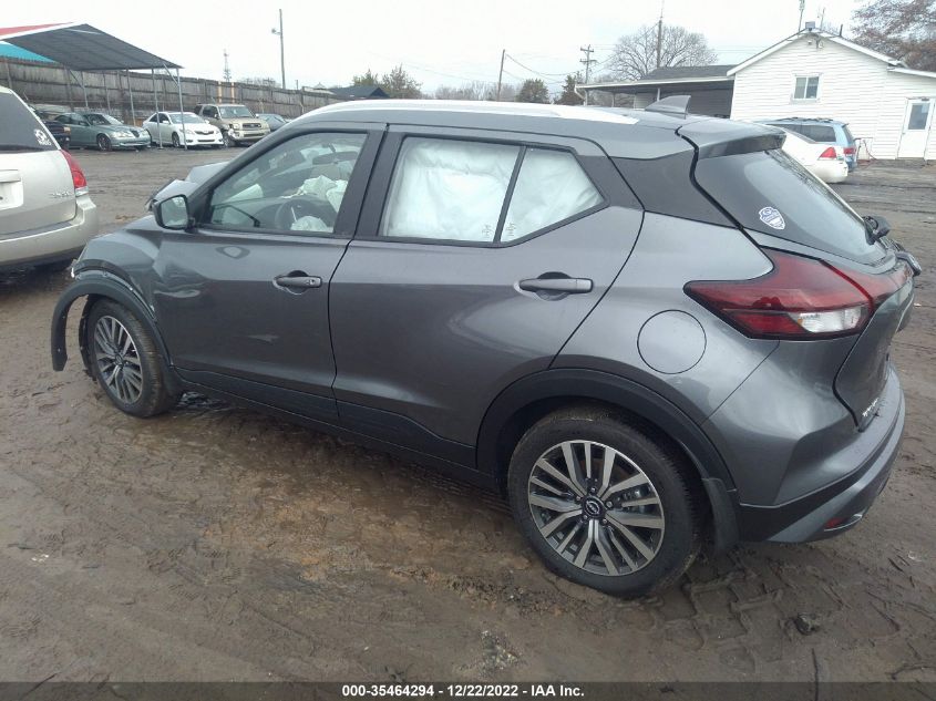2022 NISSAN KICKS SV VIN: 3N1CP5CV9NL512737