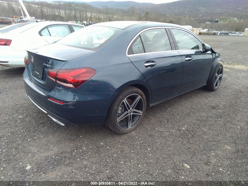 2021 MERCEDES-BENZ A-CLASS A 220 VIN: W1K3G4FB6MJ299752
