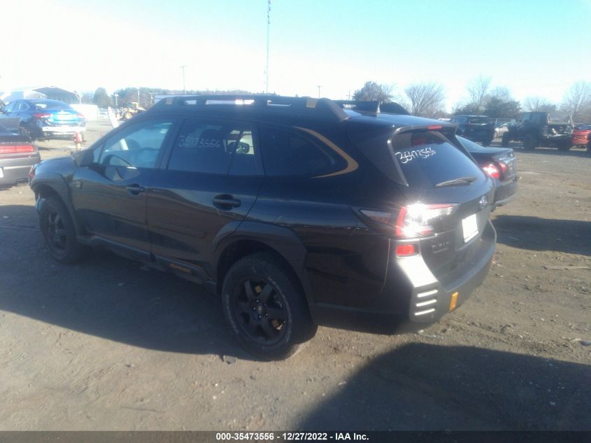 2023 SUBARU OUTBACK WILDERNESS VIN: 4S4BTGUD5P3118751