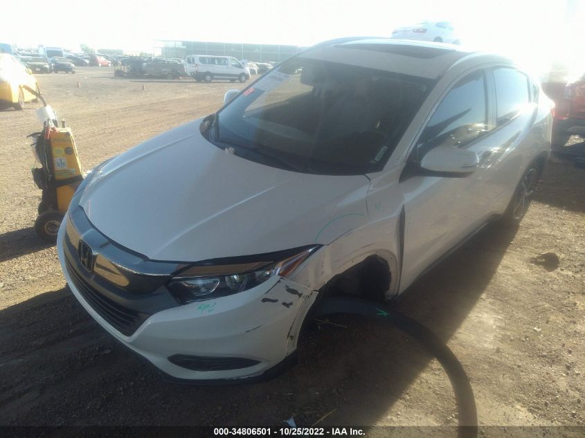 2022 HONDA HR-V EX VIN: 3CZRU5H51NM717255