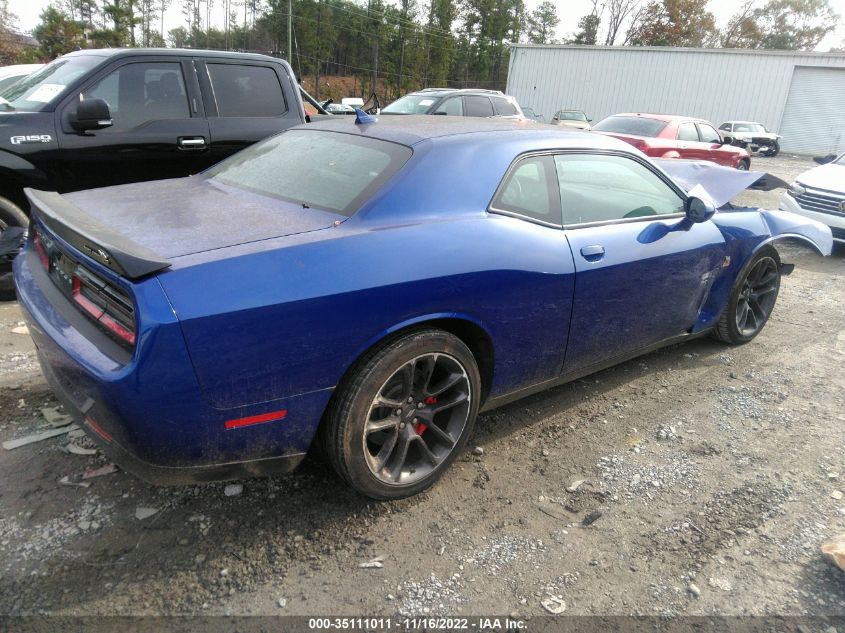 2021 DODGE CHALLENGER R/T SCAT PACK VIN: 2C3CDZFJ7MH641996