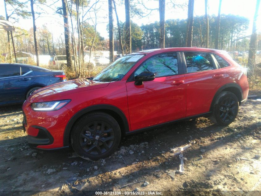 2023 HONDA HR-V SPORT VIN: 3CZRZ2H57PM714783