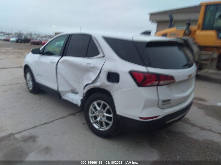 2022 CHEVROLET EQUINOX LT VIN: 3GNAXUEV0NL107322