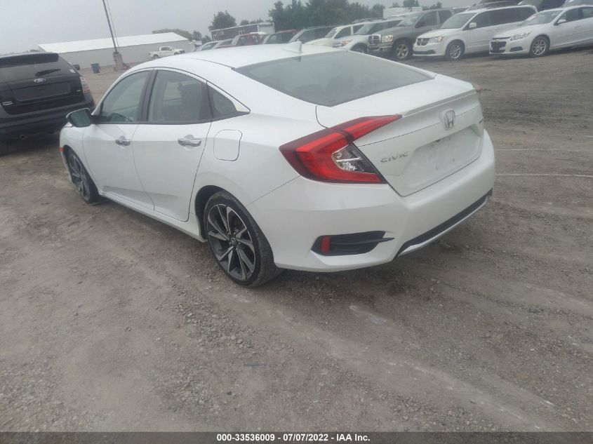 2020 HONDA CIVIC SEDAN TOURING VIN: 19XFC1F91LE003921