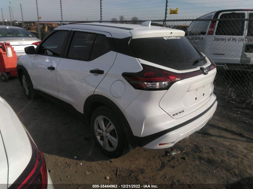 2022 NISSAN KICKS S VIN: 3N1CP5BV8NL520572