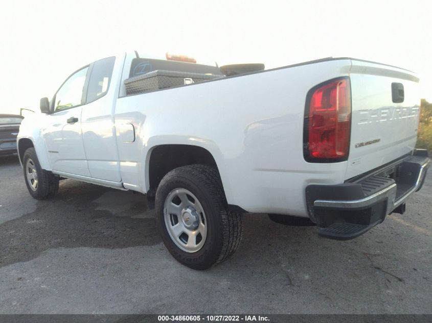 2022 CHEVROLET COLORADO 2WD WORK TRUCK VIN: 1GCHSBEN1N1113826