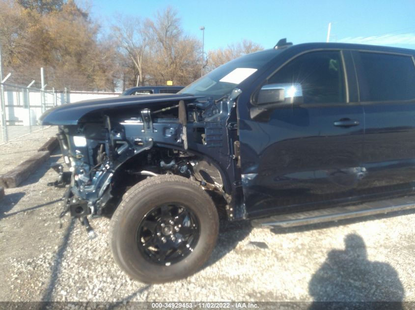 2022 CHEVROLET SILVERADO 1500 LT VIN: 1GCUDDED0NZ526804