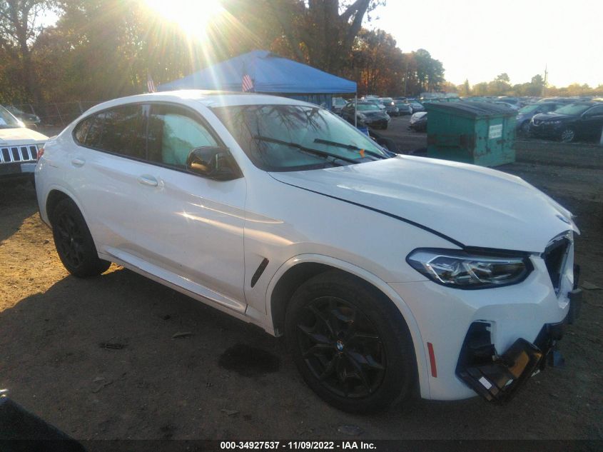 2022 BMW X4 M40I VIN: 5UX43DT00N9M58473