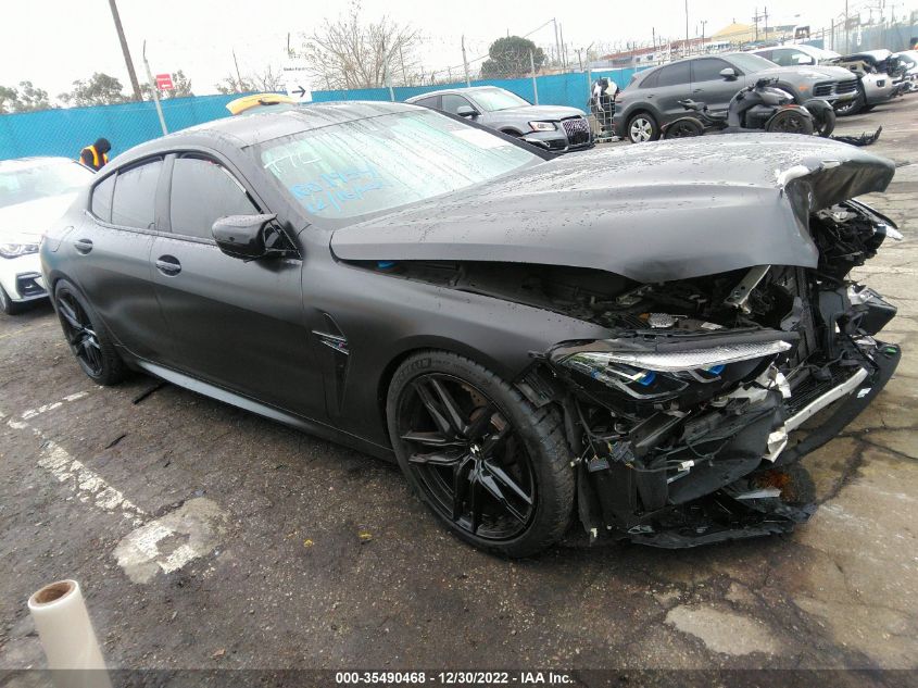 2021 BMW M8 VIN: WBSGV0C02MCF29719