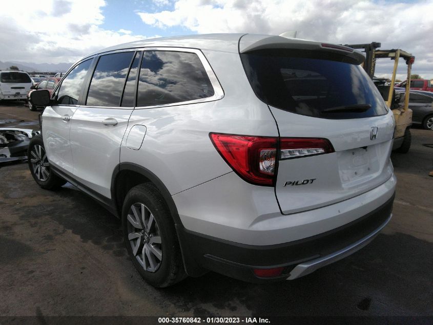 2022 HONDA PILOT EX-L VIN: 5FNYF5H55NB012331