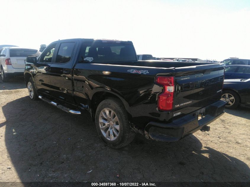 2022 CHEVROLET SILVERADO 1500 LTD CUSTOM VIN: 1GCPYBEK4NZ170023