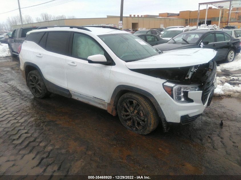 2022 GMC TERRAIN SLE VIN: 3GKALTEVXNL179387
