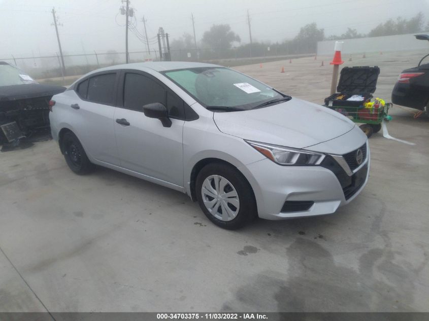 2022 NISSAN VERSA S VIN: 3N1CN8DV3NL839477