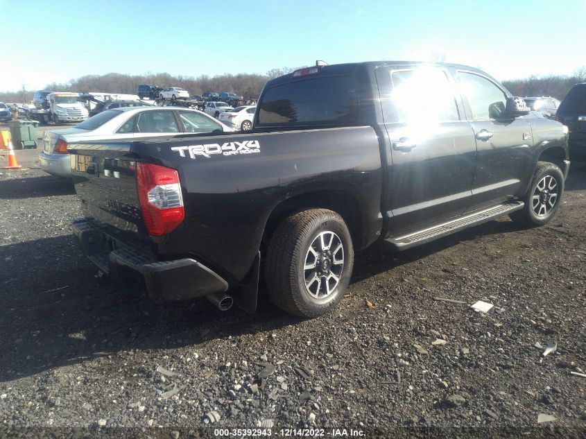 2020 TOYOTA TUNDRA 4WD PLATINUM/1794 EDITION VIN: 5TFAY5F10LX885032