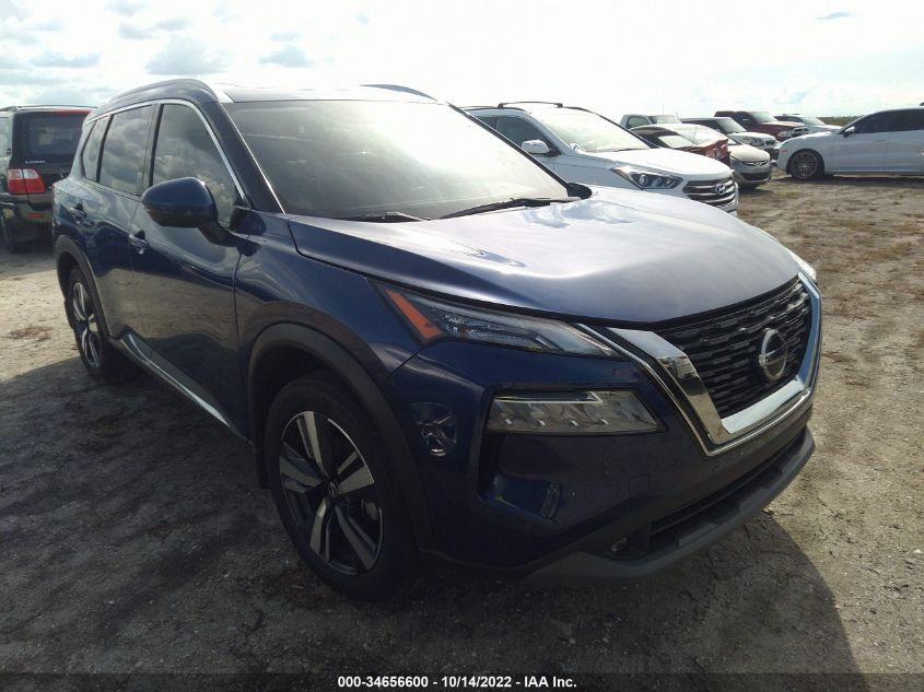 2021 NISSAN ROGUE SL VIN: 5N1AT3CB7MC758976