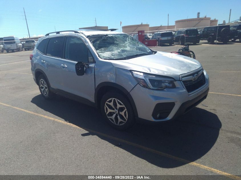 2021 SUBARU FORESTER PREMIUM VIN: JF2SKAJC5MH545072