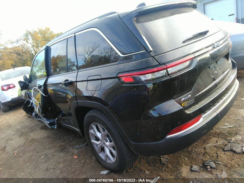 2022 JEEP GRAND CHEROKEE LIMITED VIN: 1C4RJHBG8N8590468