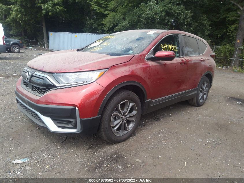 2021 HONDA CR-V EX VIN: 2HKRW2H56MH609832