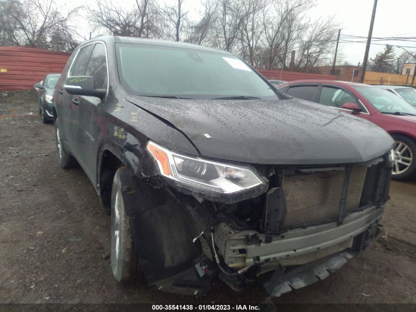 2021 CHEVROLET TRAVERSE LT CLOTH VIN: 1GNERGKW9MJ141971