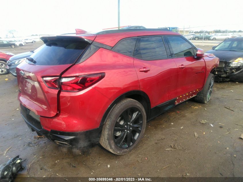 2021 CHEVROLET BLAZER RS VIN: 3GNKBERS5MS584678