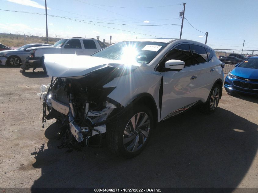 2021 NISSAN MURANO SL VIN: 5N1AZ2CJ3MC143664