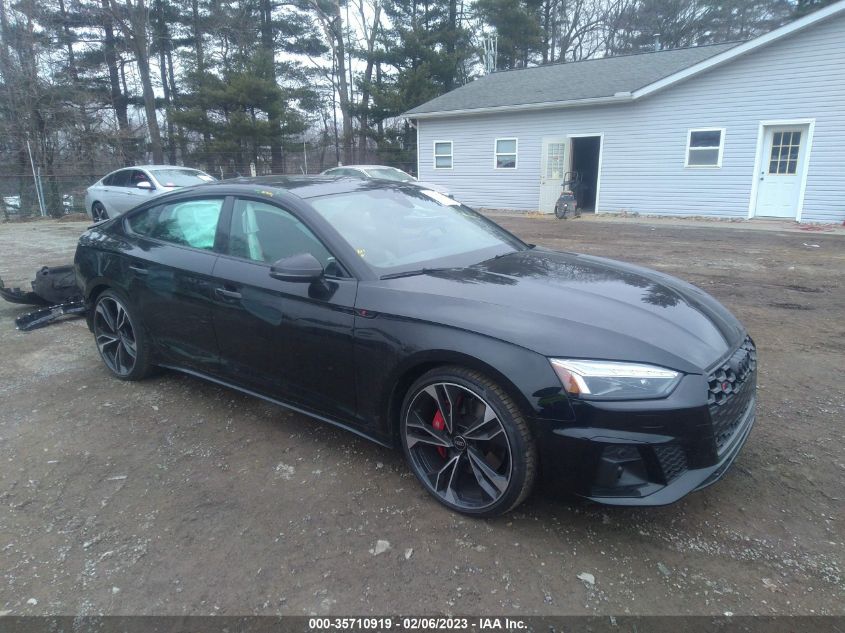 2022 AUDI S5 SPORTBACK PRESTIGE VIN: WAUB4CF55NA014296
