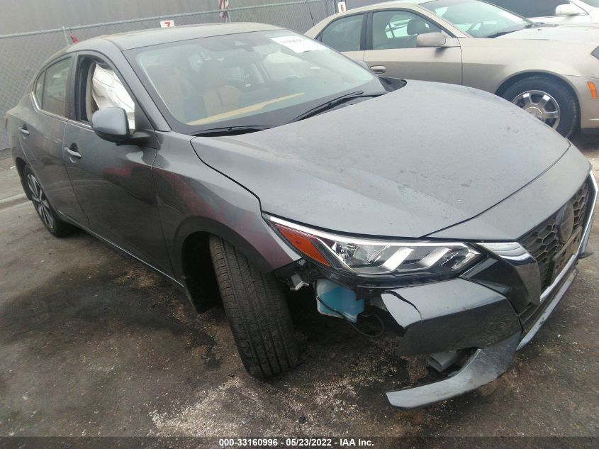 2022 NISSAN SENTRA SV VIN: 3N1AB8CV0NY260502