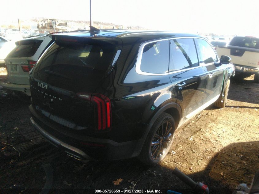 2022 KIA TELLURIDE SX VIN: 5XYP54HCXNG317128