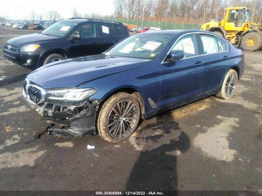 2022 BMW 5 SERIES 540I XDRIVE VIN: WBA73BJ09NCJ84566