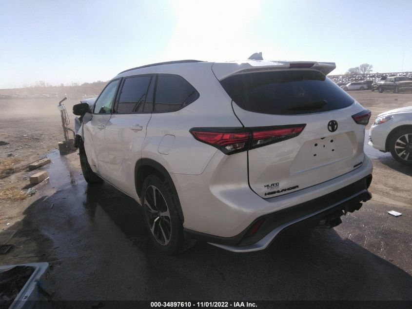 2021 TOYOTA HIGHLANDER XSE VIN: 5TDJZRBH0MS064091