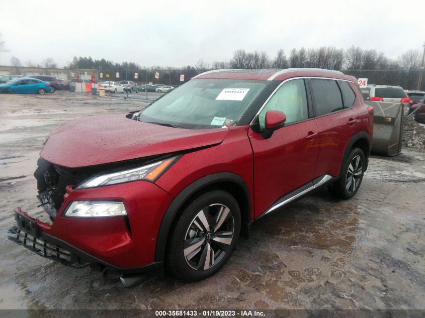 2023 NISSAN ROGUE SL VIN: 5N1BT3CB7PC748876